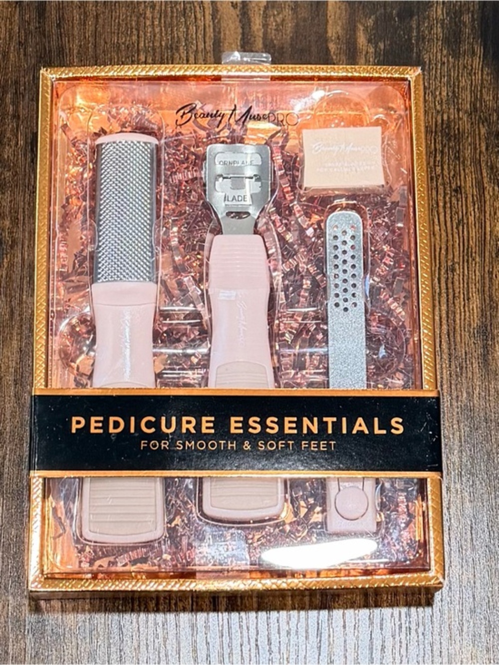 Pedicure Essentials Kit - Pink